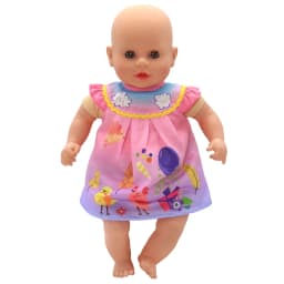 Baby Doll Clothes Red Hooded Clothes Pants Shirt Fit for 43cm Baby Reborn Dolls Boy Clothes for 18' Girl Doll Suit