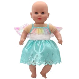 Baby Doll Clothes Red Hooded Clothes Pants Shirt Fit for 43cm Baby Reborn Dolls Boy Clothes for 18' Girl Doll Suit