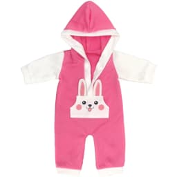 Baby Doll Clothes Red Hooded Clothes Pants Shirt Fit for 43cm Baby Reborn Dolls Boy Clothes for 18' Girl Doll Suit
