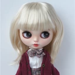 Jusuns BJD Hair JD045 9-10inch 10-11inch Long Nature Wave  Synthetic Mohair QBaby Wig  23-25cm 26-28cm Blythes Doll Accessories