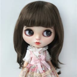 Jusuns BJD Hair JD045 9-10inch 10-11inch Long Nature Wave  Synthetic Mohair QBaby Wig  23-25cm 26-28cm Blythes Doll Accessories