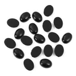 20/50pcs Crafts Plastic Oval Noses For Plush Dolls Toys For DIY Bear Animals Buttons Toys DIY Doll Safety Noses Accessories