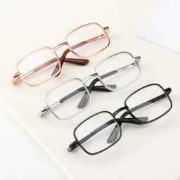 Fashion Rectangle Miniature Glasses Doll Clothes Accessories For American Grils Metal Eyeglasses Toys Plush Doll Pet Glasses