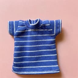 1PCS 1/6 Blyth Clothes,Pure Cotton Stripe T-shirt for azone ob24 pullip blyth 1/6 doll clothes accessories