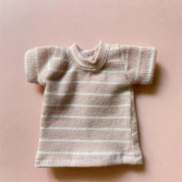 1PCS 1/6 Blyth Clothes,Pure Cotton Stripe T-shirt for azone ob24 pullip blyth 1/6 doll clothes accessories