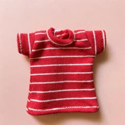 1PCS 1/6 Blyth Clothes,Pure Cotton Stripe T-shirt for azone ob24 pullip blyth 1/6 doll clothes accessories
