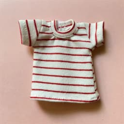 1PCS 1/6 Blyth Clothes,Pure Cotton Stripe T-shirt for azone ob24 pullip blyth 1/6 doll clothes accessories