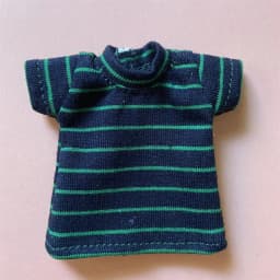 1PCS 1/6 Blyth Clothes,Pure Cotton Stripe T-shirt for azone ob24 pullip blyth 1/6 doll clothes accessories