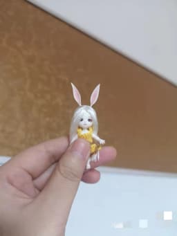 3.5cm 4cm 5cm mini BJD doll wig LAIL wig doll accessories customization