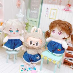 10cm Kawaii Mini Idol Doll Cute Soft Stuffed Cotton Naked No Attribute Plush Doll With Clothes for Girls Fans Collection Gifts