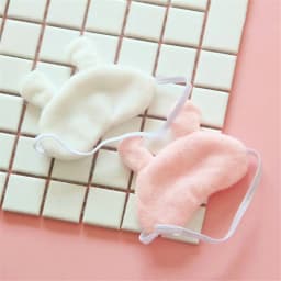 20CM Doll Clothes Tops Cute Bear Overall Soft Eyeshade Mask Rabbit Ear Mini Shoes For Korea Idol Dolls Accessories