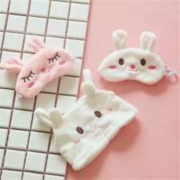 20CM Doll Clothes Tops Cute Bear Overall Soft Eyeshade Mask Rabbit Ear Mini Shoes For Korea Idol Dolls Accessories