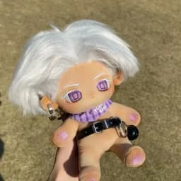Anime Attribute Monster Ear IZANA KUROKAWA Role Plush Doll Cotton Stuffed Body Dress Up Clothes Plushies Toys Birthday Gift 20cm