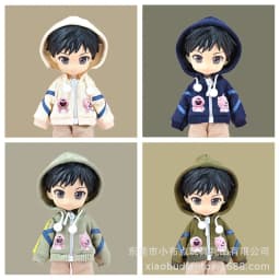 HOUZIWA OB11 Doll Clothes Hoodies For P9 Molly 1/12 BJD Dolls