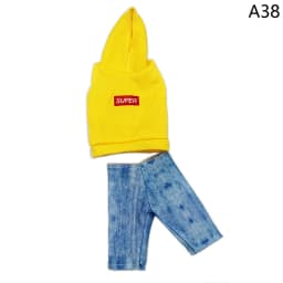 1Set Doll Clothing Ken Doll Daily Wear Casual Suit Sweatshirt Pant Dressing For 30cm Barby Doll Sports Men's Clothes Accessories