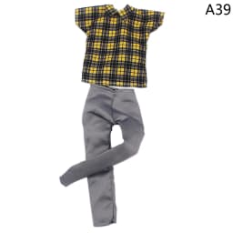 1Set Doll Clothing Ken Doll Daily Wear Casual Suit Sweatshirt Pant Dressing For 30cm Barby Doll Sports Men's Clothes Accessories