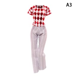 1Set Doll Clothing Ken Doll Daily Wear Casual Suit Sweatshirt Pant Dressing For 30cm Barby Doll Sports Men's Clothes Accessories