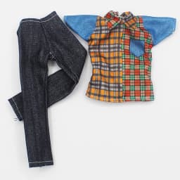 1Set Doll Clothing Ken Doll Daily Wear Casual Suit Sweatshirt Pant Dressing For 30cm Barby Doll Sports Men's Clothes Accessories