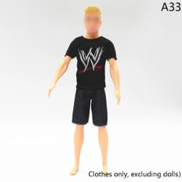 1Set Doll Clothing Ken Doll Daily Wear Casual Suit Sweatshirt Pant Dressing For 30cm Barby Doll Sports Men's Clothes Accessories