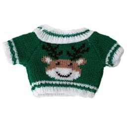 20CM Doll Clothes Knitted Sweater Christmas Style Cute Tops Valentine's Day Love Coat Winter Warm For Idol Dolls Accessories Toy