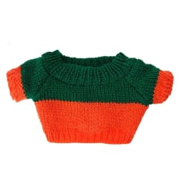 20CM Doll Clothes Knitted Sweater Christmas Style Cute Tops Valentine's Day Love Coat Winter Warm For Idol Dolls Accessories Toy