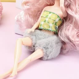 20cm Cotton Doll Small Underwear With Hairy Doll Short Pants Knickers Pants Doll Underpants idol Dolls gift DIY Toys