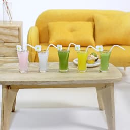 1Pcs 1:6/1:12 Doll House Miniature Toy Cocktail Drinks Model Doll Toys Dollhouse Accessories For Dollhouse Kitchen Decro