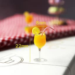 1Pcs 1:6/1:12 Doll House Miniature Toy Cocktail Drinks Model Doll Toys Dollhouse Accessories For Dollhouse Kitchen Decro