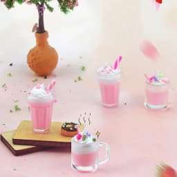 1Pcs 1:6/1:12 Doll House Miniature Toy Cocktail Drinks Model Doll Toys Dollhouse Accessories For Dollhouse Kitchen Decro