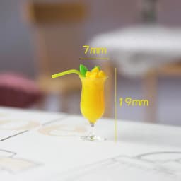 1Pcs 1:6/1:12 Doll House Miniature Toy Cocktail Drinks Model Doll Toys Dollhouse Accessories For Dollhouse Kitchen Decro