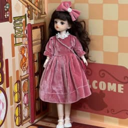 1/6 Bjd Doll Starry Blue Eyes 30CM 23 Movable Jointed Dolls Fashion Dress DIY Toy Dolls with Shoes for Children Birthday Gifts