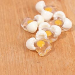 5Pcs 1:12 Miniature Dollhouse Mini Broken Egg Model DIY Kitchen Accessories For Doll House Decor Kids Pretend Play Toys
