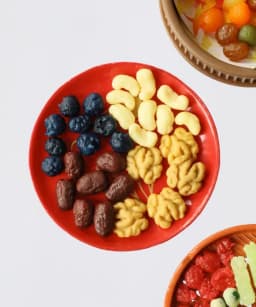 Bjd Doll Full Set Miniature Dried Fruit Chinese New Year Snack Box Orange Slices Red Dates Goji Berries Doll House Accessories