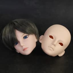 60cm Male Doll's Head 1/3 BJD Doll Part DIY Toy Normal Skin Ball Jointed Doll Accessories
