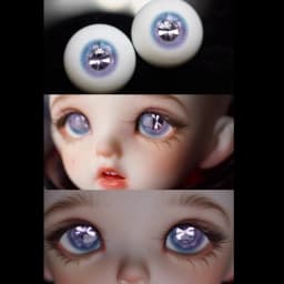 Resin Eyes Doll Eyeball DIY Handmade Eyeball For 1/6 1/8 1/3 BJD Doll OB11 10mm/12mm/14mm/16mm Doll Accessories Eyeball