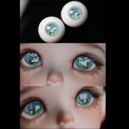 Resin Eyes Doll Eyeball DIY Handmade Eyeball For 1/6 1/8 1/3 BJD Doll OB11 10mm/12mm/14mm/16mm Doll Accessories Eyeball