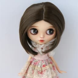 JD799 8-9inch 10-11inch 1/3 Front Side Layer cut synthetic mohair BJD wigs 1/3 SD DOD QBaby Blythes Doll Accessories
