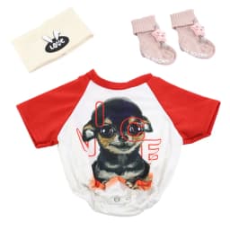 Doll Clothes for 55cm Baby Doll 22inch Doll's Clothing Sweater Dress Overall DIY Toy Outfit Set for Reborn Dolls Accessories