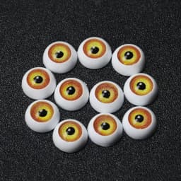 10Pcs Plastic Doll Eyeballs 12/20mm Acrylic Eyes For BJD Doll Making Crafts DIY Eyes Accessories Mini Easy Use Simulation