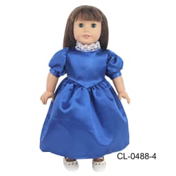 American 18 Inches Girl Doll Princess Dress  Bubble Skirt Wedding Dress For 43cm Baby New Born&OG,Russia Girl Doll Accessories