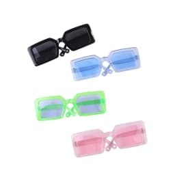 Fashioning Triangle Frames Mirror Photograph Props Dog Eyeglasses Cat Glasses Square Glasses Dog Sunglasses