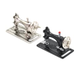 Metal Sewing Machine Dollhouse Miniatures Decoration 1:12 Scale Length 3.5cm