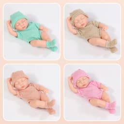 Doll Accessories Clothes Sweater T-shirt Mini Clothes For 20cm Baby Dolls DIY Clothes Toy Reborn Doll Baby Accessories Clothes