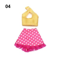 Lovely Doll Swimsuits Dollhouse Swimwear Toys Clothes Miniature Bathing Bikini Beach Outfits Play House Swimming Accessories