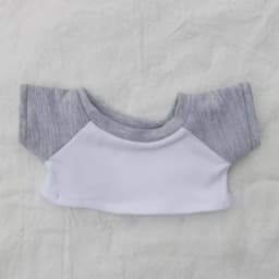 New 10/15/20cm Cotton Doll Clothes Baby Clothes Contrasting Color Patchwork Raglan Sleeves T-shirt Doll Base Shirt
