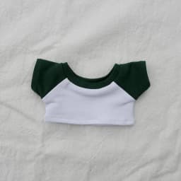 New 10/15/20cm Cotton Doll Clothes Baby Clothes Contrasting Color Patchwork Raglan Sleeves T-shirt Doll Base Shirt