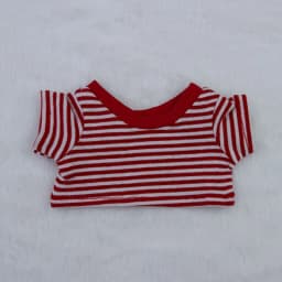 New 10/15/20cm Cotton Doll Clothes Baby Clothes Contrasting Color Patchwork Raglan Sleeves T-shirt Doll Base Shirt