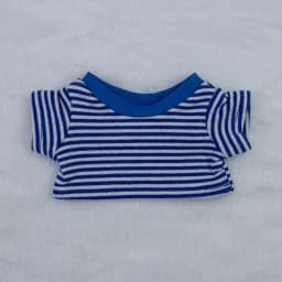 New 10/15/20cm Cotton Doll Clothes Baby Clothes Contrasting Color Patchwork Raglan Sleeves T-shirt Doll Base Shirt