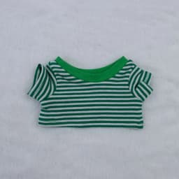 New 10/15/20cm Cotton Doll Clothes Baby Clothes Contrasting Color Patchwork Raglan Sleeves T-shirt Doll Base Shirt