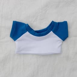 New 10/15/20cm Cotton Doll Clothes Baby Clothes Contrasting Color Patchwork Raglan Sleeves T-shirt Doll Base Shirt